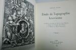 G. Huard étude de topographie lexovienne Paris, Jouve, 1934, in 8°, broché, 92 pp. Assez rare. Lisieux étude de topographie lexovienne 1934