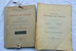Fouilles de Telloh Epoques présargoniques/ Mission française de Chaldée. DE GENOUILLAC H.