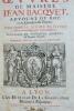  Jean Bacquet 1658 avocat du roy  en la chambre du trésor 1658. Bacquet
