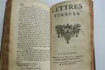 Lettres persanes 1739 Marteau. MONTESQUIEU 