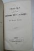 PASCAL Blaise Pensées précédées des Lettres Provinciales. Paris, Librairie Hachette et Cie, 1876, in 12, reliure demi-chagrin, 420 pp., tranches ...