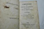 M. Despréaux Compétence des tribunaux de commerce, dans leurs rapports avec les tribunaux civils & prud'hommes Paris, chez Videcocq, 1826, in 8°, ...