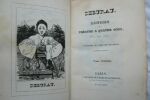 Debureau. Histoire du théâtre à quatre sous, pour faire suite à l'histoire du Théâtre-Français. Edité par Gosselin, Paris, 1833, in 8°, reliure ...