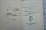 Oraisons funèbres Paris, librairie des bibliophiles, 1883, XXII, 306 pp., reliure demi-cuir, tête dorée. Bandeaux, lettrines et culs de lampe, ...