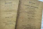 André Imberdis HISTOIRE DES GUERRES RELIGIEUSES EN AUVERGNE PENDANT LES XVIe & XVIIe Moulins, Desrosiers, 1840, in 8°, broché (dos fendu), second ...