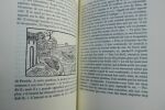 "BOCCACE Le Décaméron Paris, Jean de Bonnot, 1990. 3 volumes fort in 8°, belle reliure plein cuir, plats ornés en encadrement de 12 figurines avec le ...