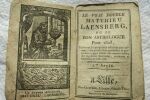 Le vrai double Matthieu Laensberg ou le bon astrologue Lille, Castiaux, 1823, 127 pp., broché (défraichi), 60 x 100 mm.. Laensberg le vrai double ...