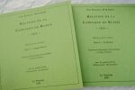 WILSON (Sir Robert). Relation de la Campagne de Russie, 1812. Tome I : Jusqu'à Moscou. Tome II : La Retraite. La Vouivre, 1998, 2 vol. in-8° carré, ...