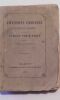 Chansons Choisies D'Eugène Imbert : Elegies Parisiennes Cluny, 1875, 216 pp., broché, 85 x 120 mm., débroché, mériterait une belle reliure. Bien rare ...