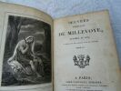 Millevoye uvres completes de Millevoye Tome quatrieme uniquement Paris, Chez Ladvocat Librairie, 1823, in 12, 10 x 15 cm, , reliure plein cuir, ...