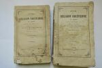 PAGES (léon, 1814-1886) Histoire de la religion chrétienne au Japon depuis 1598 jusqu'a 1651, comprenant les faits relatifs aux deux cent cinq martyrs ...