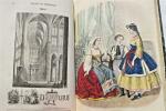 Magasin des Demoiselles 1856-1861 5 années 56 pl. couleurs. 