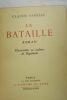 FARRERE Claude La bataille Paris, Atelier du Livre, 1932, in 8°, superbe reliure plein cuir art déco, tête dorée, petit manque en coiffe supérieure, ...