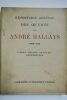 Répertoire général des oeuvres de Andre Hallays 1859-1930. Livres, études, articles, conférences Paris: Librairie académique Perrin, 1933. Broché, ...