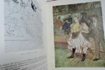Lassaigne, Jacques Toulouse Lautrec Hyperion, Paris, 1946. 47 pages, reliure cartonnée sous jaquette illustrée (défraîchie), 16 planches en couleurs ...