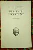 Constant, Benjamin Adolphe Les Textes Francais Paris, Les Belles Lettres 1929, LXXIII & 129 pp., superbes ex. broche non rogne & non coupe, éditions ...