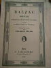 BALZAC]. LÉGER Charles.- Balzac mis à nu - et les dessous de la Société romantique d'après les Mémoires inédits d'un contemporain. Préface et notes ...