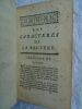 Les CARACTÈRES de MONSIEUR de LA BRUYÈRE David éditeur, 1759, in 16, reliure plein cuir, tranches brique, (dos abimé, coins émoussés), 442 pp. Tome ...