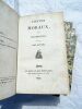 MARMONTEL CONTES MORAUX AU BUREAU DES EDITEURS. 1829. In-18, 90 x 140 mm., reliure demi-cuir, (quelques dos abim&eacute;s ou manquants ou pi&egrave;ces titres ...