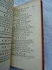 Poésies diverses du Père du Cerceau Chez les Frères Estienne, Paris, 1722. in-16, 288 pages, reliure d'époque plein veau, tranches brique, usures en ...