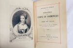 "TENCIN Madame De. Mémoires du Comte de Comminges - Le siege de Calais. Notice et notes par M. De Lescure. P. Quantin, 1885. In-8, 337 pages. Belle ...