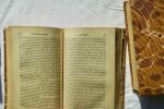 BOCCACE Le Decaméron P., Flammarion, (1923), 2 volumes in 12 brochés, 358 et 384 pages, belle reliure demi-chagrin Bien bel exemplaire. BOCCACE.- Le ...