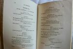 PONSARD FRANCOIS La Bourse. Comédie en cinq actes en vers MICHEL LEVY FRERES, 1856, in 8, reliure demi-cuir, 143 pp., inversion des 7 derniers ...