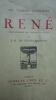 CHATEAUBRIAND (Francois-Rene de) RENE Georges Cres 1917 - Ed. Georges Cres, Les Variétés littéraires 1917. Broche, couverture rempliée (un peu ...