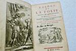 L'eloge de la folie, traduit du latin d'Erasme 1757. ERASMUS 