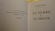 Pierre MILLE LA FEMME ET LE DEPUTE CALMANN-LEVY, PARIS 1933. Roman. Edition Originale numérotée. 204 pp. Un des 300 exemplaires sur vélin du Marais, ...