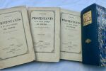 Lièvre, Auguste-François Histoire des protestants et des églises réformées du Poitou Grassart, J. Cherbuliez, 1856, 3 vol., in 8°, brochés, ...