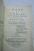 Odes de Pindare unique traduction complete en prose poétique par P. L.C. Gin ancien magistrat et membre de la société académique des sciences en deux ...