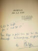 VENDEUVRE Philippe de Journal de la joie Paris, Editions Sun, 1954, in-8°, 95 pp., préface de Fernand Gregh de l'academie française, illustrations ...