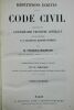 MOURLON FREDERIC REPETITIONS ECRITES SUR LE PREMIER ; DEUXIEME ET TROISIEME EXAMENS DE CODE NAPOLEON x96 EN 3 VOLUMES (TOMES 1 2 3) CONTENANT L'EXPOSE ...