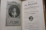 Oeuvres de MOLIERE chez Nicolle, libraire stereotype et chez Gide, libraire, PARIS, 1812, précédées d'un discours préliminaire, de la vie de l'auteur, ...