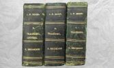 DUCIS J.F. Oeuvres de J.F. Ducis. En 3 volumes. Paris, DE BURE L., 1824. CXXX, 331, 342, 219, 319, 190, 284 & 225 pp., reliure demi-cuir, 80 x 115 mm. ...