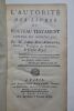 Jean-Baptiste Du Voisin L'Autorité Des Livres du Nouveau Testament contre les incrédules Paris, chez Charles-Pierre Berton, 1775, 10,5 x 17 cm, belle ...