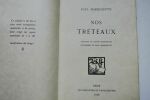 Paul Margueritte Nos tréteaux, Charades de Victor Margueritte. Pantomimes de Paul Margueritte Paris, les bibliophiles fantaisistes, Dorbon Ainé, 1910, ...