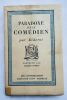 DIDEROT Paradoxe sur le comédien PLON. 1929. In-12 Carré. Broché. couverture rempliée légèrement passée. Intérieur frais. 113 pages. Couverture ...