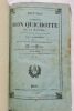 CERVANTES (Michel de). Histoire de l'admirable Don Quichotte de la Manche, traduite de l'espagnol de michel de Cervantes par Filleau de Saint Martin, ...