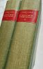 PLANCHON G. et COLLIN E. Les Drogues simples d'origine végétale. Paris, Doin, 1895 - 1896; 2 forts volumes grand in-8°, reliure toilées, II, 805 pp., ...