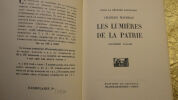 Charles Maurras Les Lumières de la patrie Paris, Editions du Capitole, coll. Pour la défense nationale , troisième volume, Paris 1931 - In-12 broche. ...