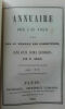 Annuaire pour l'an 1850 publie par le Bureau des Longitudes suivi d'une notice historique par M. Arago Paris, Bachelier, 360 pp., 90 x 140 mm, reliure ...