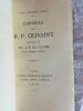 CLAIR P. Ch. Conseils du R.P. OLIVAINT aux Jeunes Gens J. Lefort, Paris et Lille, vers 1900. Petit in-12 ( 140xD780 mm ) demi chagrin brun, tête ...