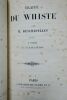 DESCHAPELLES. Traité du Whiste. II e partie La législation. Paris Furne 1839, 328 pp., broché sous couverture d'attente, quelques rousseurs ...