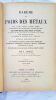 Jacquet, A. Bareme Du Poids des Metaux. Librairie Polytechnique, Ch. Beranger, Editeur., 1930, reliure percaline, VIII pp. 203 pp. Assez rare. Barème ...