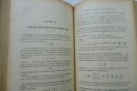 Lemoine (Jules) Précis de physique, Tome I. Optique, Tome II. Mesures, chaleurs Vuibert, Paris, 1922, reliure toilée, In-8°, 266 & 329 pages 268 & 279 ...