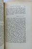 Mémoires du prince Clovis de Hohenlohe. Paris, Conard, 1909, in-8°, reliure demi-chagrin 402 pp. (manque le dernier feuillet de table) , tome III ...