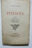 VILLON FRANCOIS POESIES 25,00 ? VILLON FRANCOIS. POESIES. AUDIN.les grands maîtres, in 8°, broché, (traces de mouillures) 1949, 194 pages. Nombreuses ...