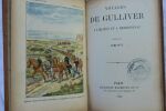 Jonathan Swift voyages de Gulliver Paris, Hachette, 1889, in 8°, reliure cartonnée, (usures en coin et en coiffes), 69 pp.. Swift voyages de Gulliver ...